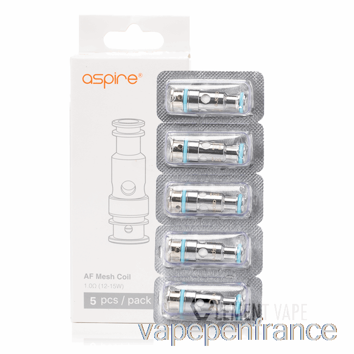 Bobines De Remplacement Aspire Af Bobines De Maille 1,0 Ohm Stylo Vape